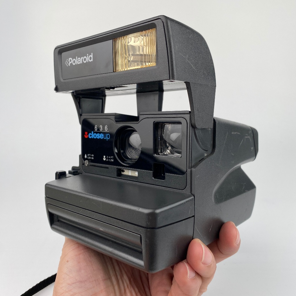 Appareil Photo Vintage Polaroid 636 Auto-Focus – Testé Et Fonctionnel
