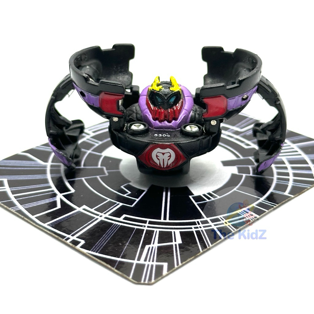 Bakugan Battle Brawlers B2 - Carte Darkus Double Hydranoïde - Rare, état Très Bon