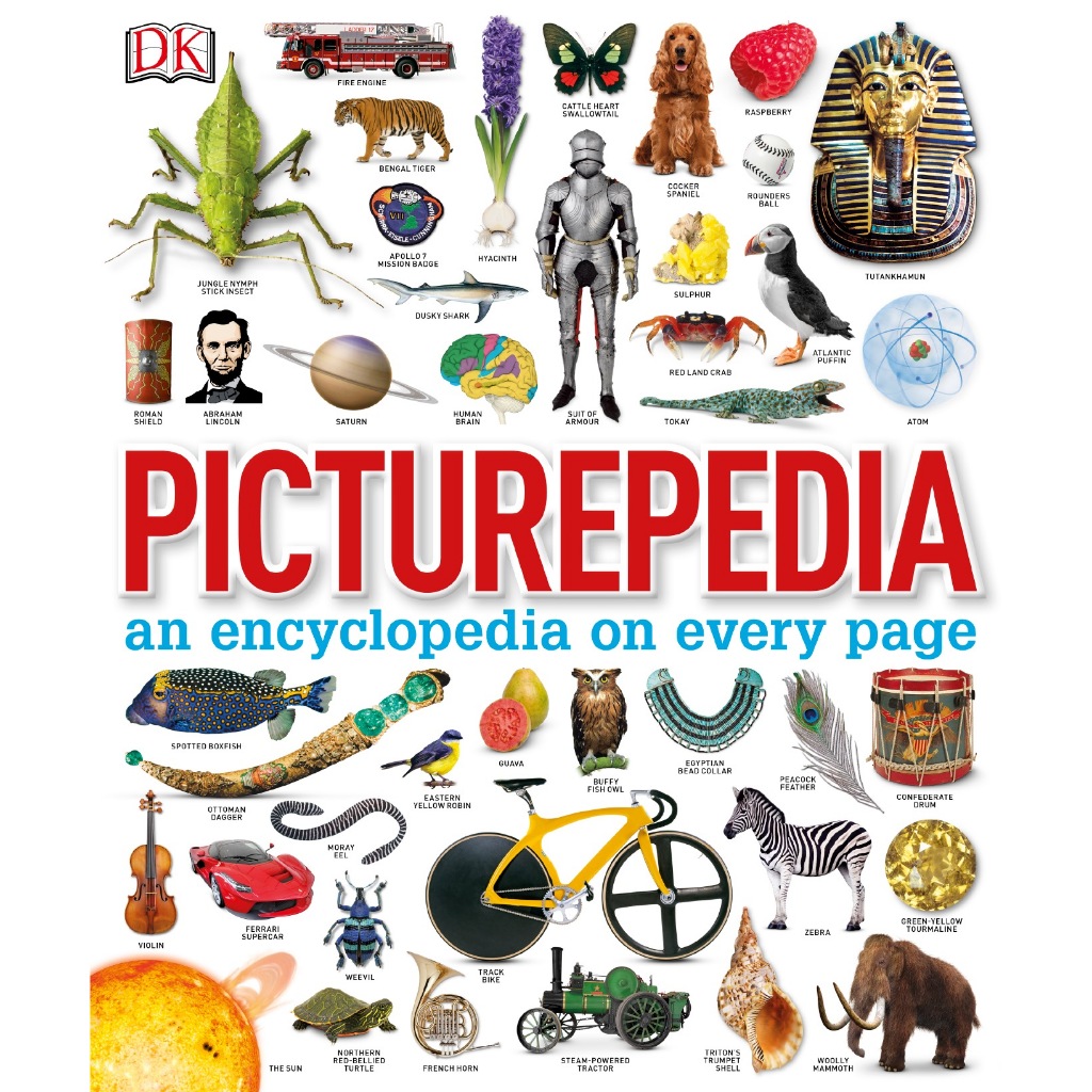 หนังสือไฟล์ Picturepedia An Encyclopedia on Every Page | Shopee Thailand