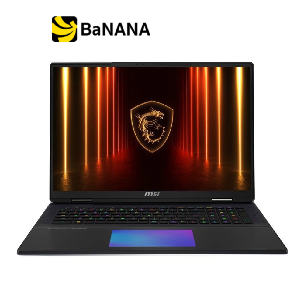 โน๊ตบุ๊ค MSI Titan 18 HX AI A2XWJG-288TH Core Black by Banana IT