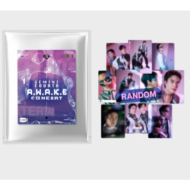 📬พร้อมส่ง} GMMTV - GeminiFourth Concert | Run The World Postcard