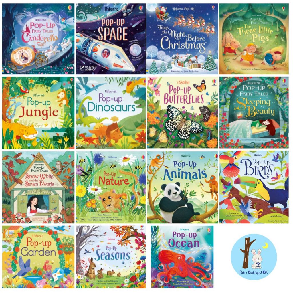 หนังสือ Usborne Pop- Up Book Series | Shopee Thailand