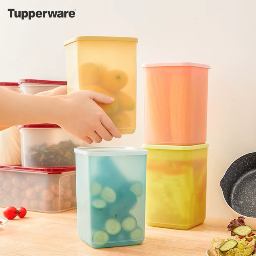 Tupperware รุ่น So Fresh Large Square 2.2L (1) เลือกสี | Shopee Thailand