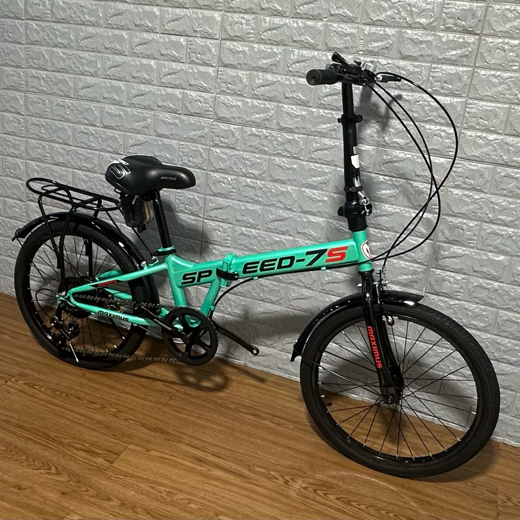 จักรยานพับ MAXIMUS Speed Shimano 7 สปีด | Shopee Thailand