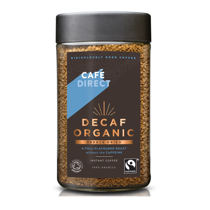 CAFE DIRECT DECAF Decaffeinated Instant Coffee คาเฟ่ไดเร็ก ดีคาฟ กาแฟ ...