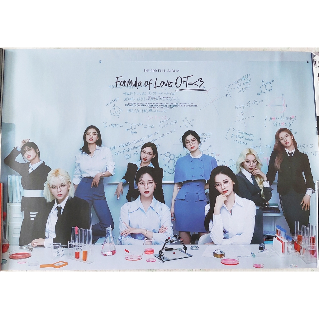 TWICE 3rd Album Formula of Love: O+T= - JYP SHOP