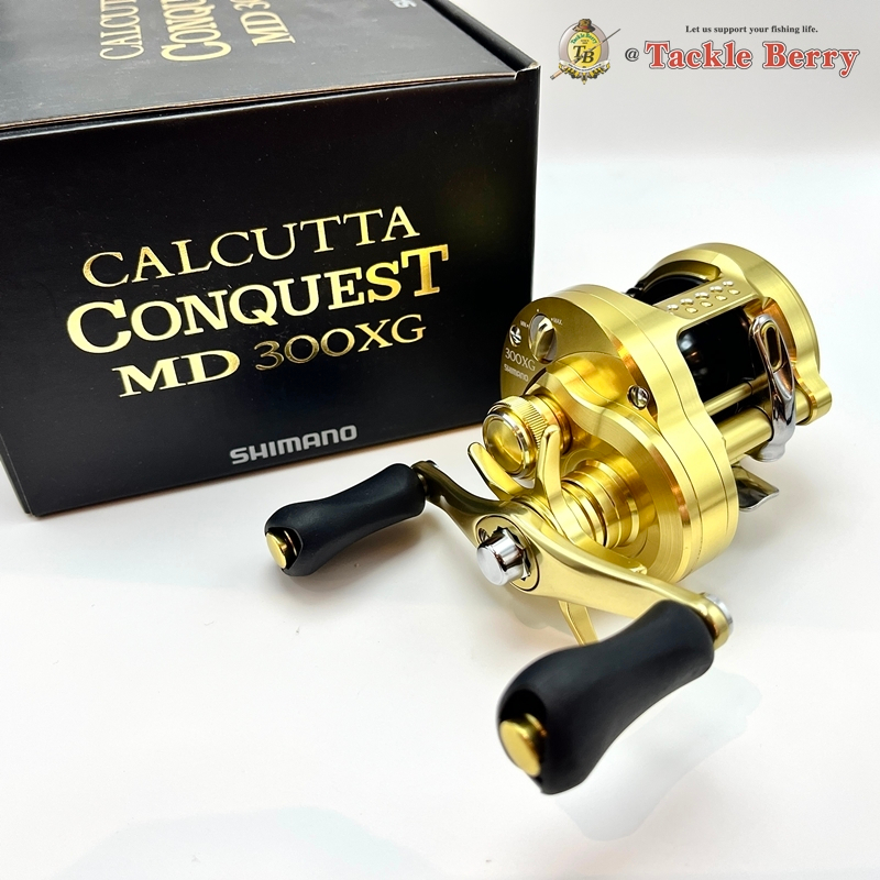 Shimano 23 Calcutta Conquest MD - Mulinello Da Pesca Baitcasting Import Giappone - 7.5:1 - 8kg Trascino - 2