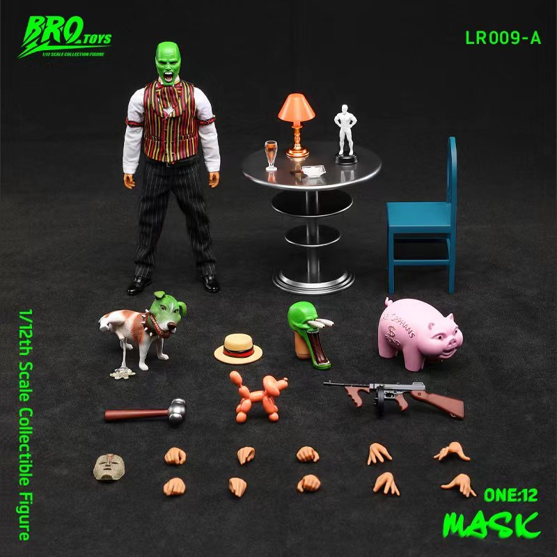 BROTOYS LR009 1/12 : Mask Man-Action Figure - A Standard | Shopee