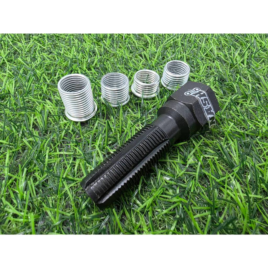 NASHI ชุดเครื่องมือซ่อมเกลียวหัวเทียน 5 ชิ้น 5pc Spark plug rethreader ...