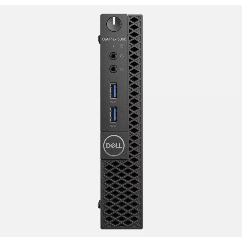 Mini PC Dell Optiplex 3060 CPU Core i5-8400T (Gen 8) สูงสุด 3.30 GHz ฮาร์ดดิสก์ SSD มีพอร์ต HDMI  wifi + bluetooth ในตัว