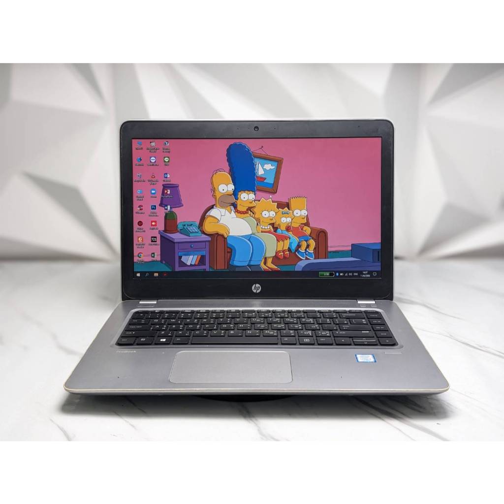second hand notebook HP Probook 440 G4 สเปก intel core i5-7200U (gen7 ...