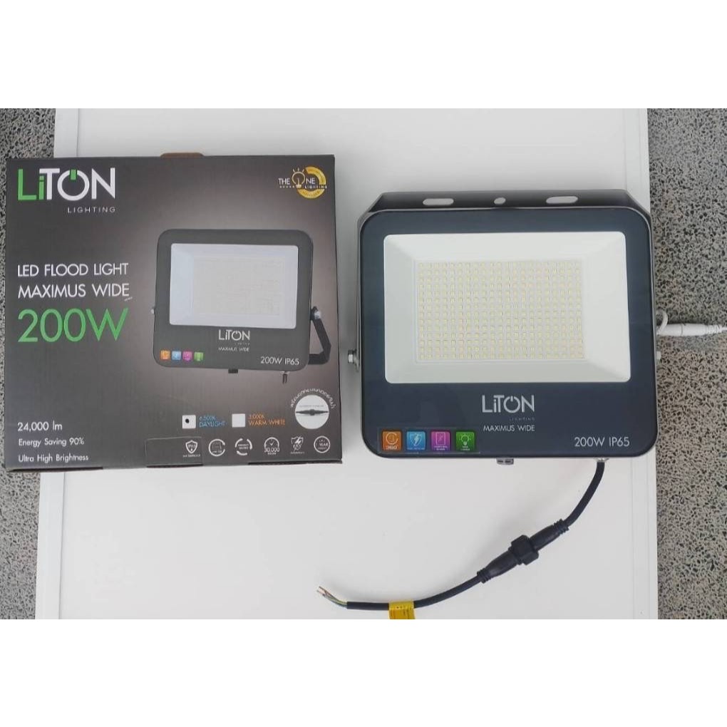 LITON สปอร์ตไลท์LED 200W LITON รุ่น MAXIMUS 200W IP65 แสง DAYLIGHT และ ...