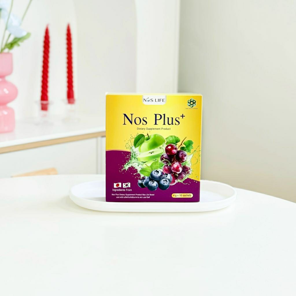 Nos Plus นอส พลัส 1 กล่อง (10 ซอง) | Shopee Thailand