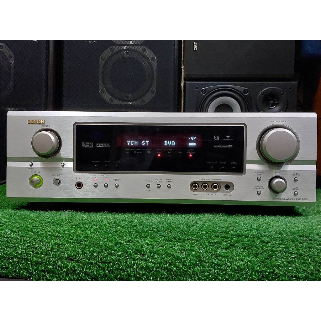 แอมป์Denon รุ่น AVC-1620จากตู้ญี่ปุ่นมือ2ใช้ไฟ100 ส/ก/ย/14.5/43/42