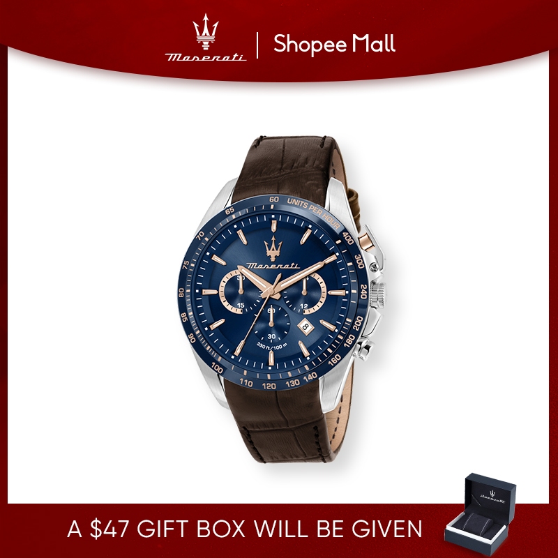 MASERATI Mod.TRAGUARDO Special Edition - 3 extra straps