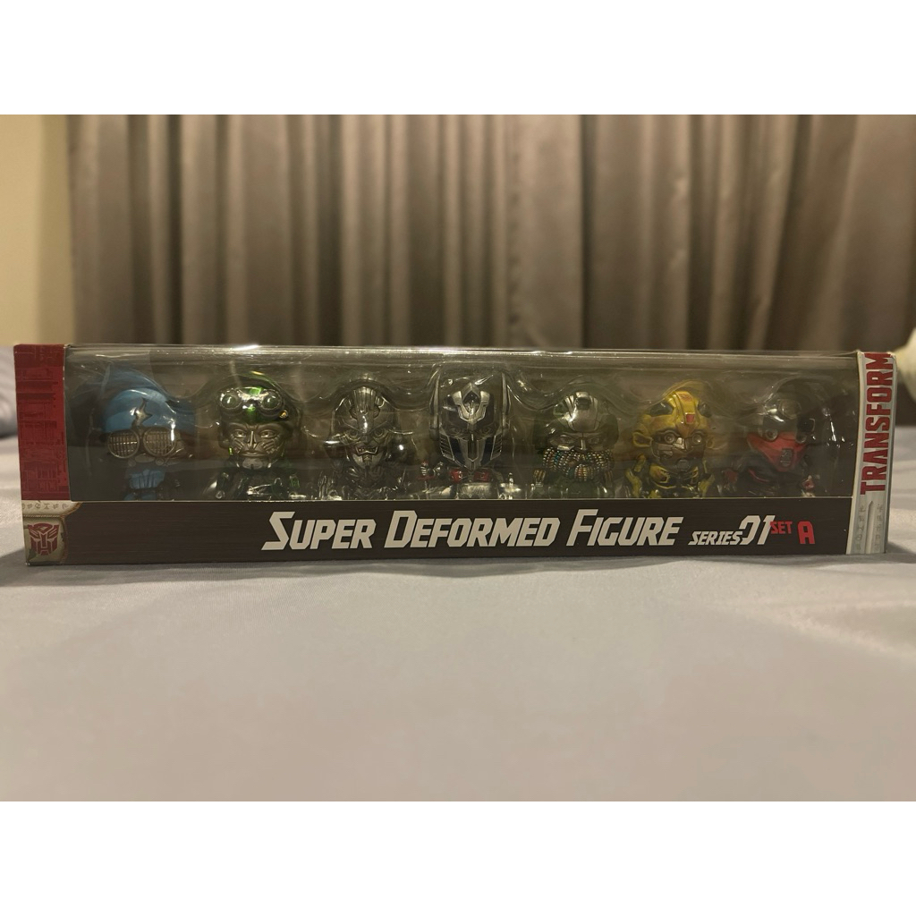 [ของใหม่] Transformers Super Deformed Figure series set A | Shopee Thailand