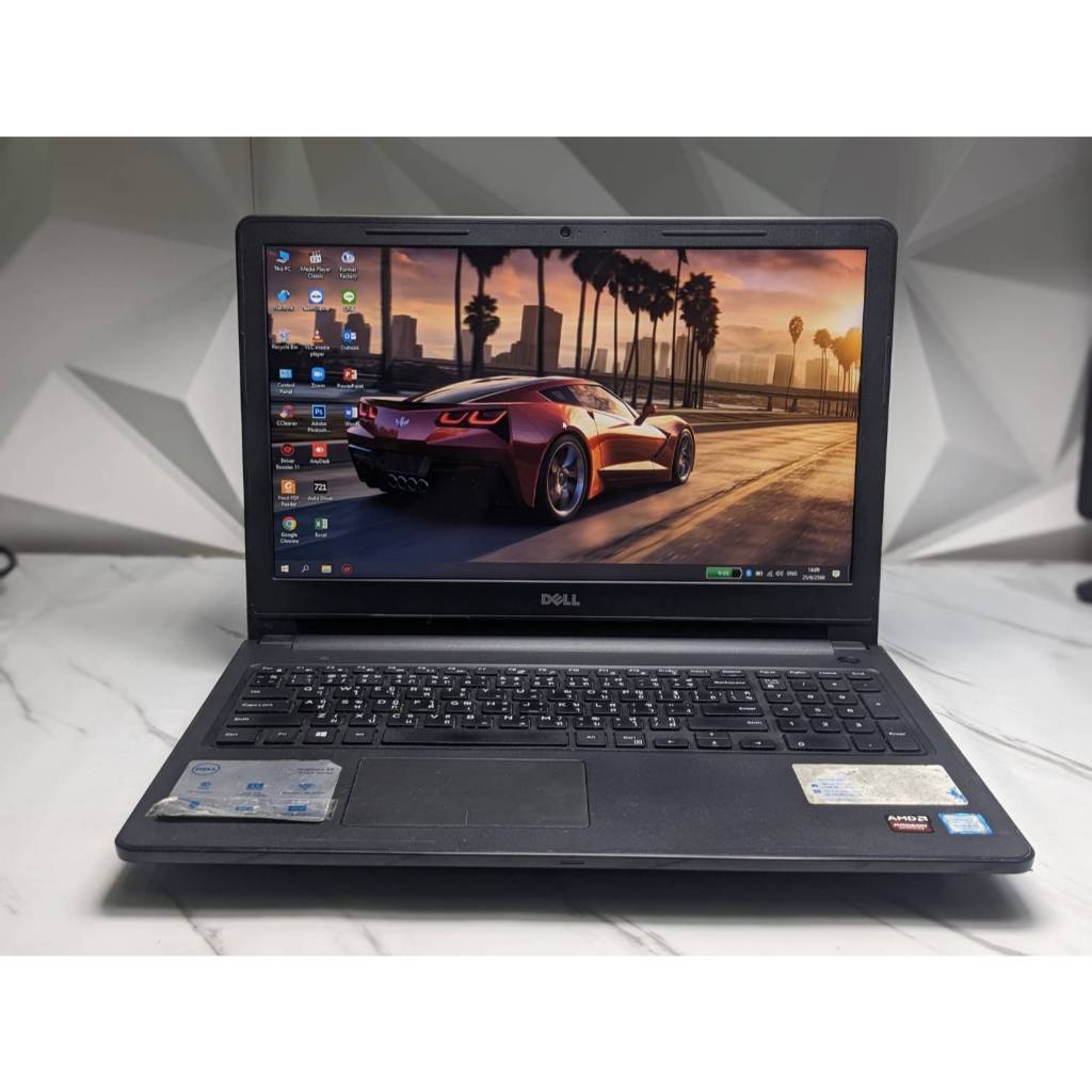 second hand notebook Dell inspiron 15-3567 สเปก intel Core i5 -7200U ...