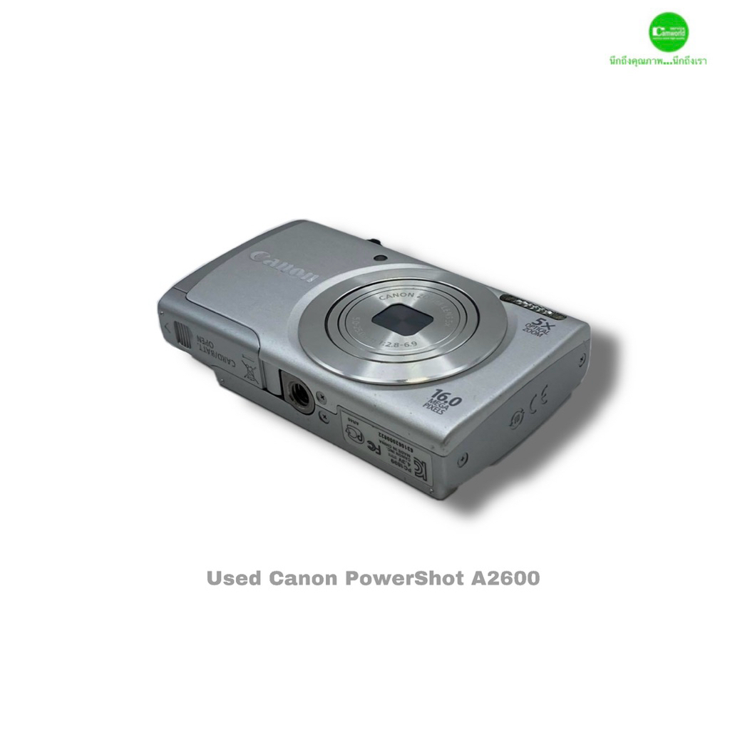 Canon PowerShot A2600 PC1899 16MP CCD camera กล้องดิจิตอลคอมแพค