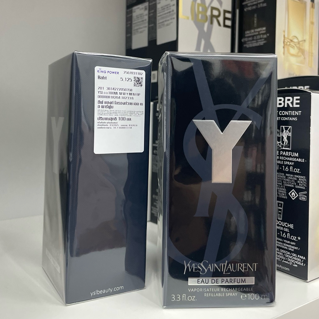 YSL Y EDP EDT Le Parfum 100 ML ผลิตปี 2024 👑 ป้ายคิงเพาเวอร์