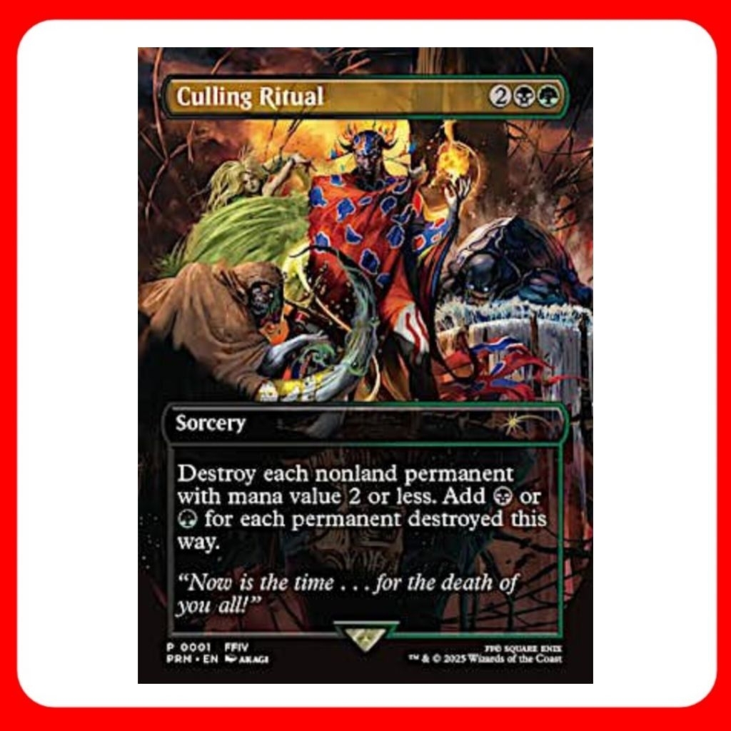 [MTG] Culling Ritual [PRM] [MULTI] [RARE] [NORMAL] [ENG] (การ์ดเมจิค ...