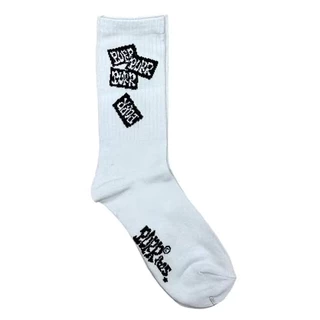 PURR TAP SOCKS - WHITE