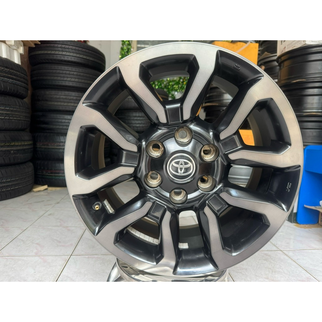 ล้อแม็ก toyota revo rocco ขอบ 18 ล้อแม็กแท้ถอดสภาพสวยสีเดิมจากโรงงาน ...