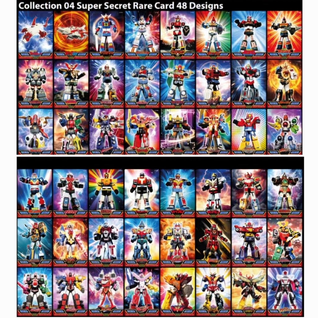 [พร้อมส่ง] Super Sentai Card SSR Collection การ์ดคอลเลคชั่น ซูเปอร์เซ็น ...