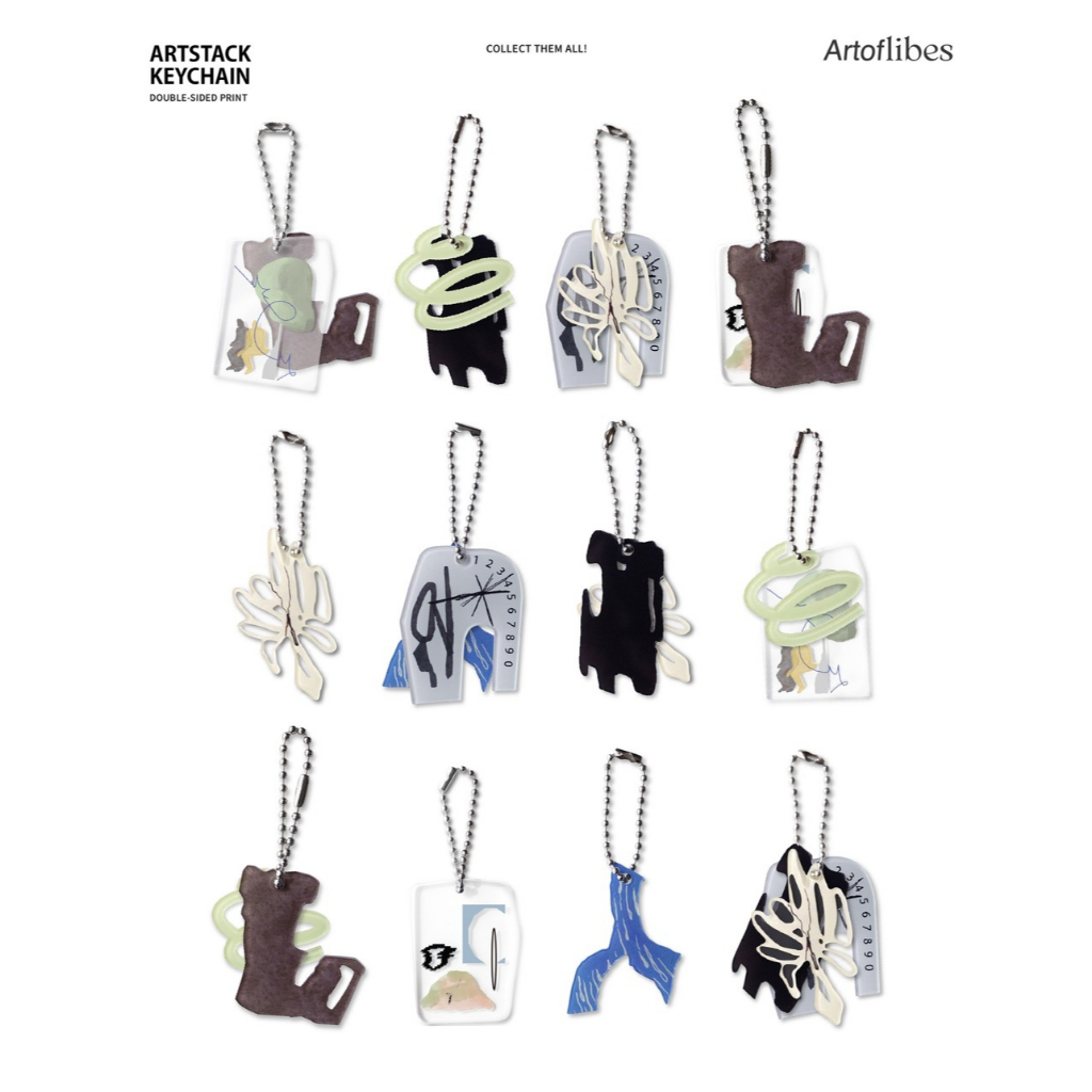 Artstack Keychain พวงกุญแจ อะคริลิค - Artoflibes | Shopee Thailand