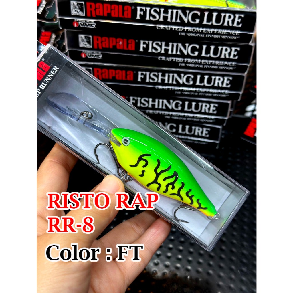 Rapala Risto Rap RR8 ราพาล่า ริสโต้ 8 ซม. | Shopee Thailand