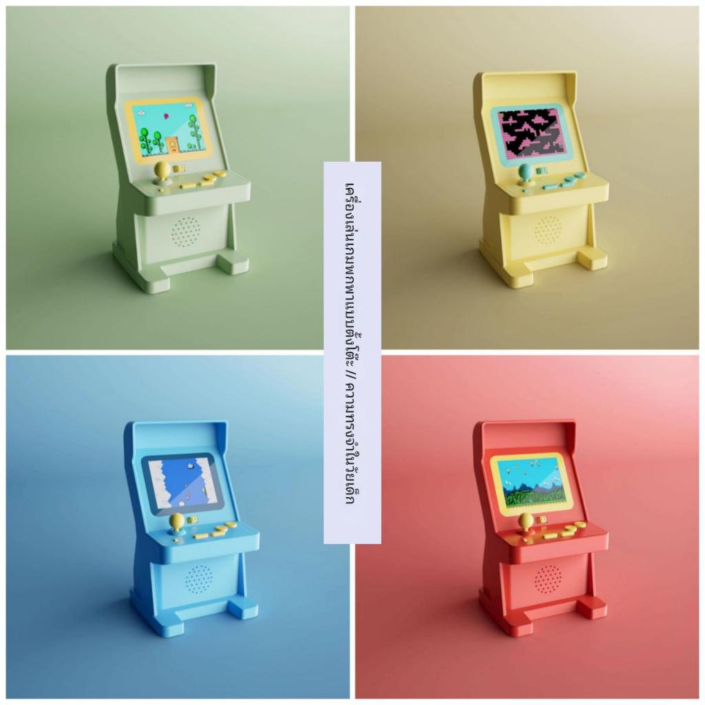 เครื่องเกมพกพา SUP 400ใน1 เกมบอย gameboy เกมกด เกมส์ยุค90 Arcade Game ...