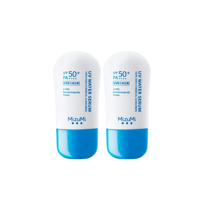 [แพ็คคู่] MizuMi UV Water Serum SPF50+ PA++++ 40g No.1 Best Selling Sunscreen เซรั่มกันแดด บางเบา ซึมไว ไม่อุดตัน thumbnail 2