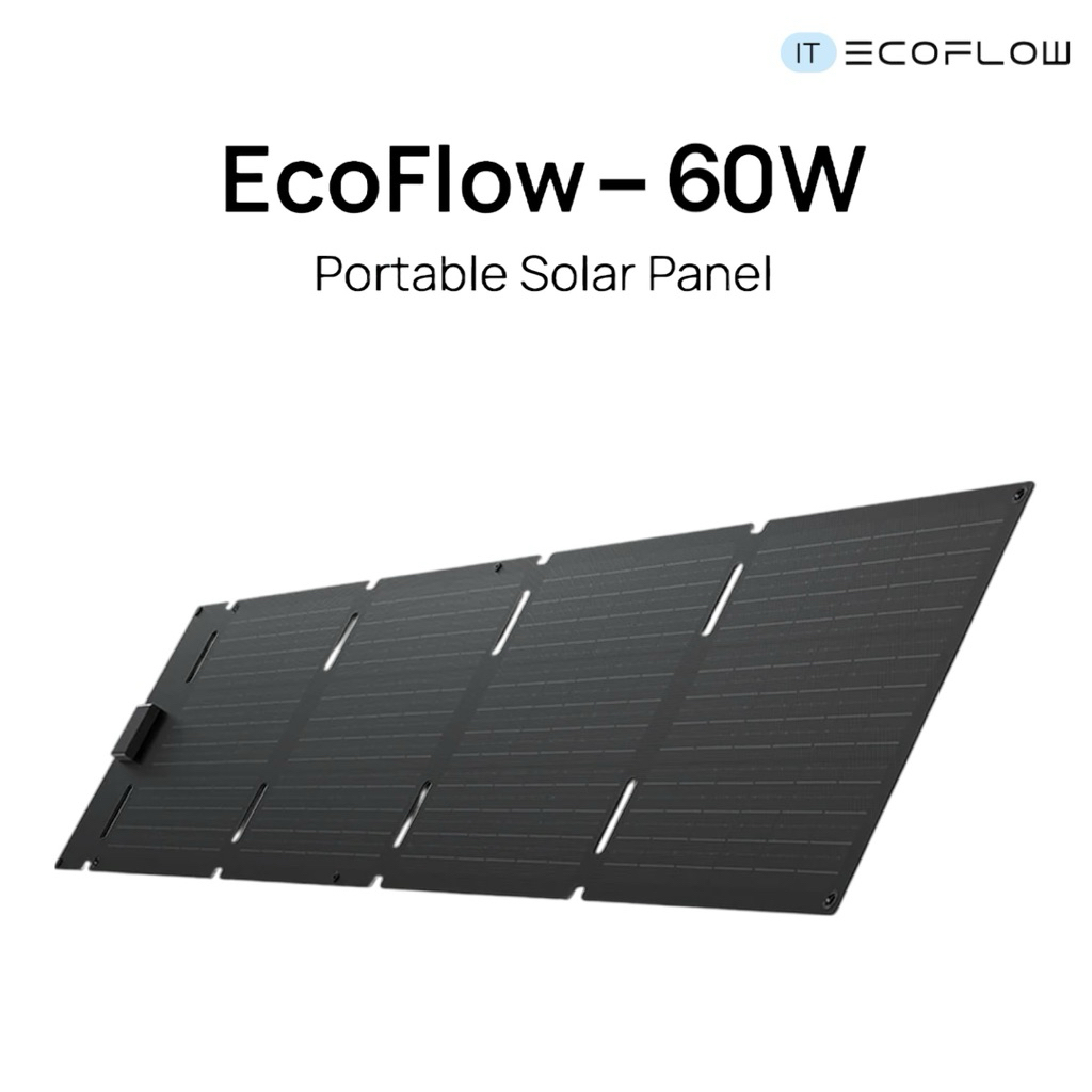 EcoFlow 60W Portable Solar Panel โซล่าเซลล์พลังงานสะอาด | Shopee Thailand
