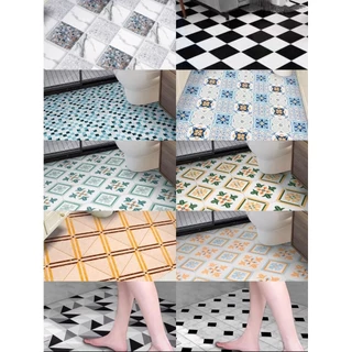 โปรโมชั่น Flash Sale : กระเบื้องยาง หนาพิเศษ กาวในตัวขนาด3030ซ.ม กันน้ำ 100% - มีหลายลายให้เลือก