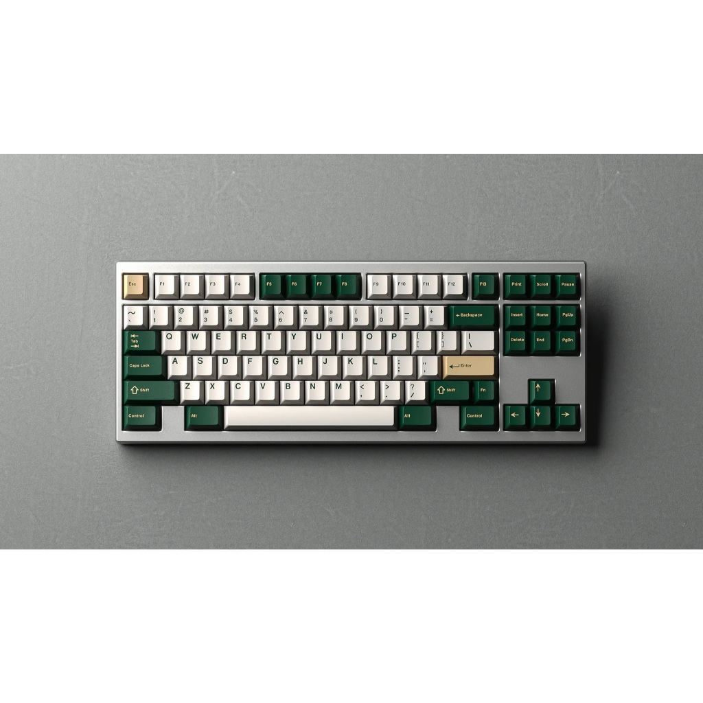 (พร้อมส่งในไทย) คีย์แคป GMK British Racing Green R2 - คีย์แคป ABS ...