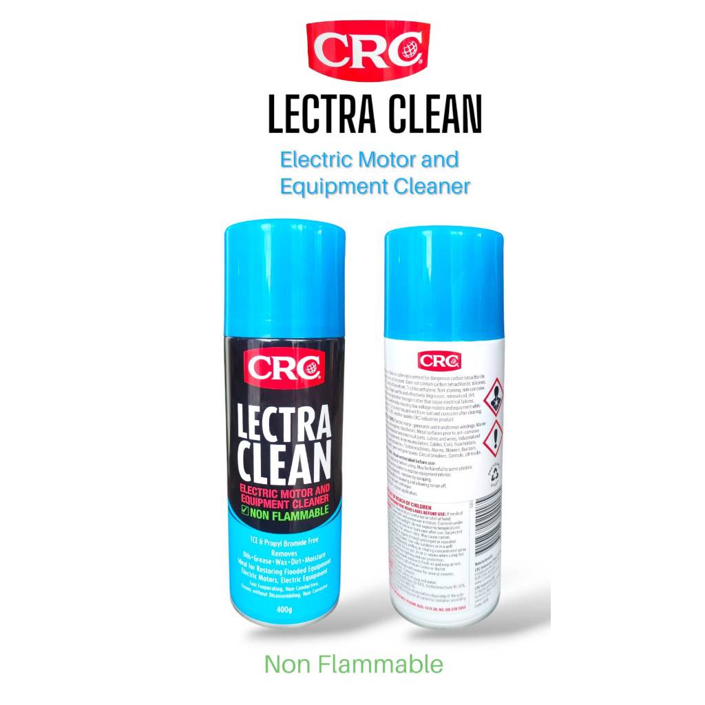 CRC Lectra Clean น้ำยาทำความสะอาดอุปกรณ์ไฟฟ้า ทั้งแบบ Flammable และ Non ...