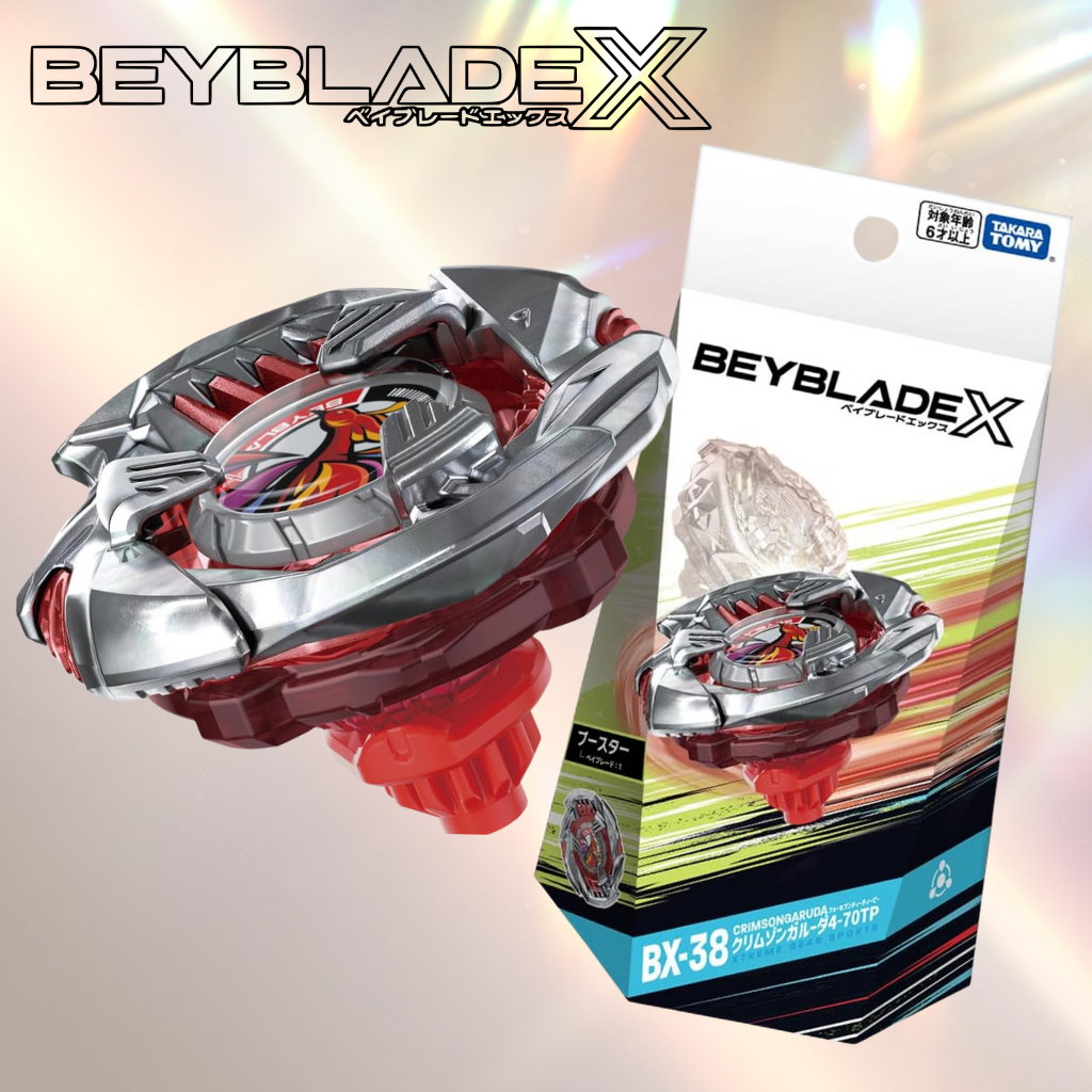BEYBLADE X BX-38 Booster Crimson Garuda 4-70TP | Shopee Thailand