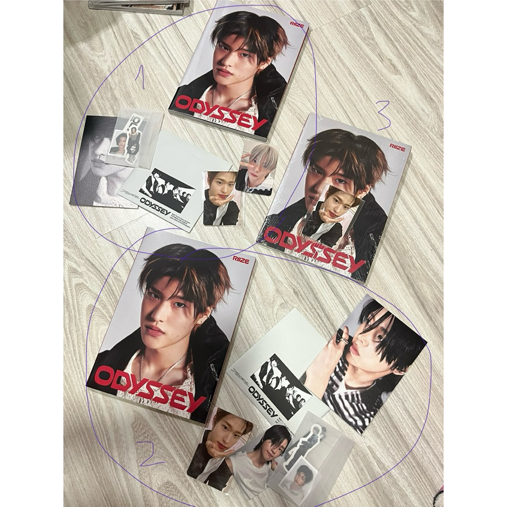 riize 1st album photobook ver. Sohee +fansign photo card | Shopee Thailand