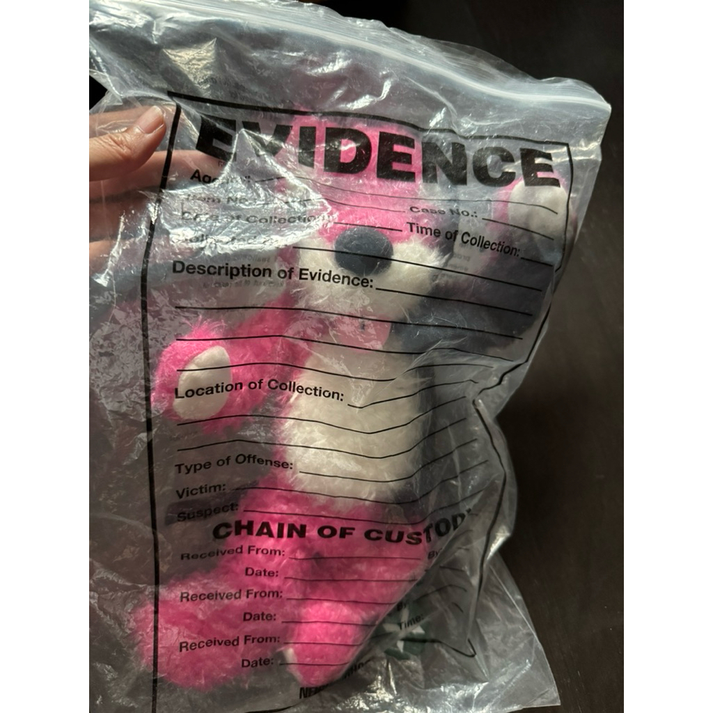 (RARE) Neighborhood x Breaking Bad Evidence bear plush | Shopee Thailand