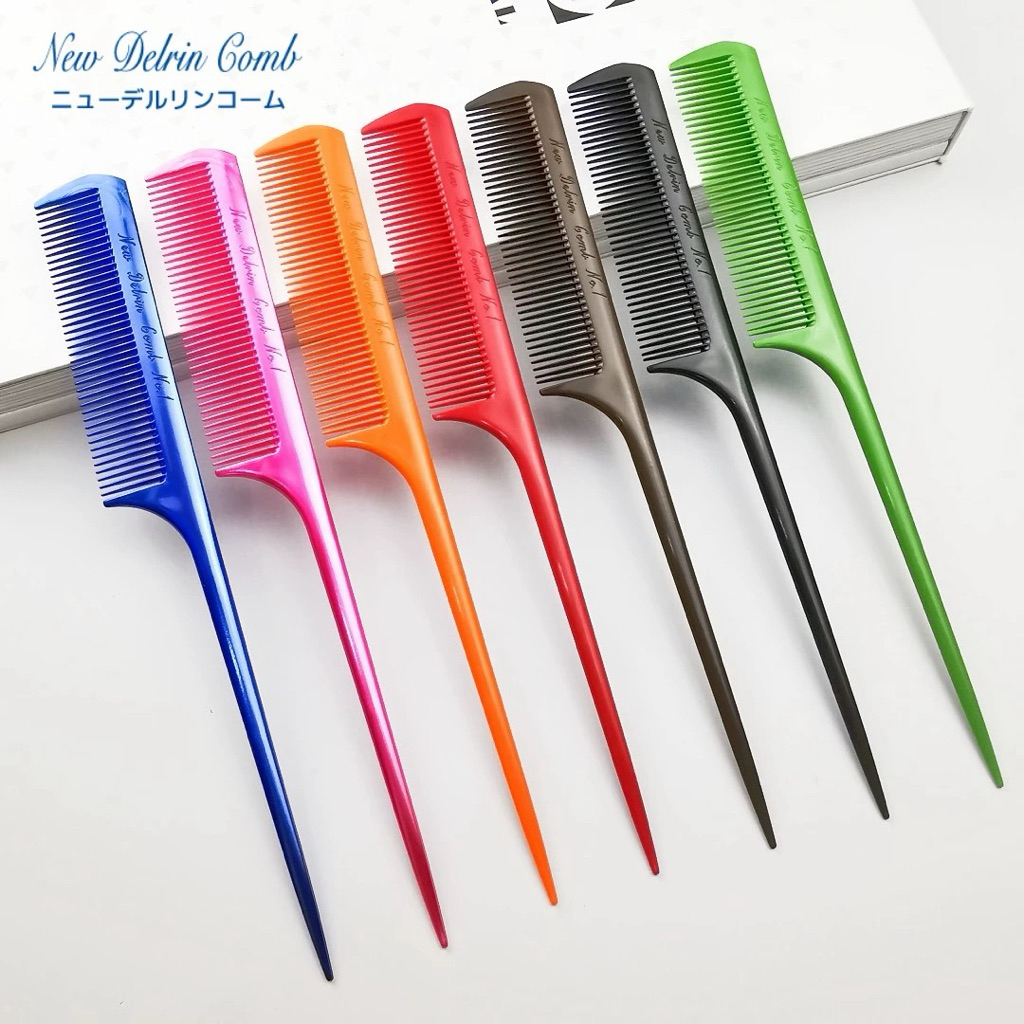 (มีปลายทาง) Delrin comb หวีหางคุณภาพดี ของแท้ Made in japan (แพ็คกล่อง ...