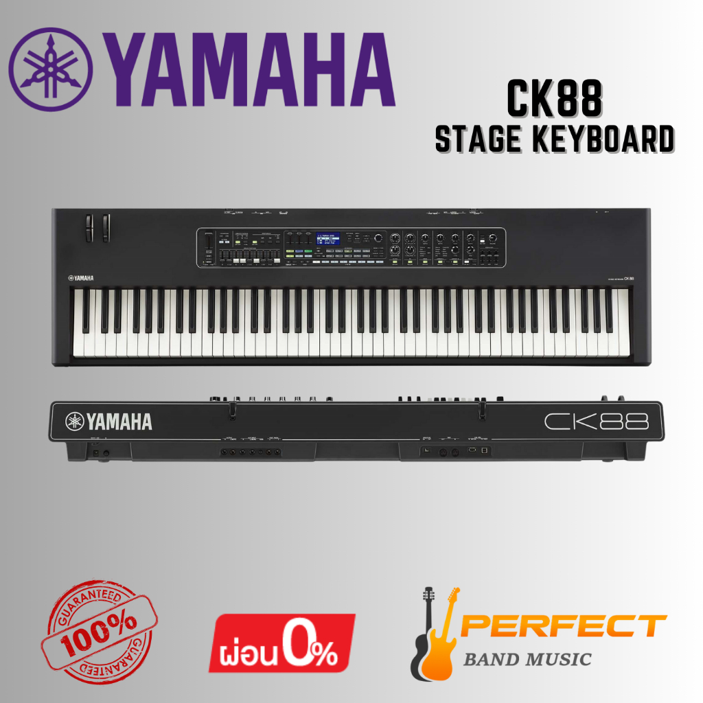 [ของแท้ 100%] คีย์บอร์ด YAMAHA CK88 88-key Stage Keyboard * กรุณาสอบถาม ...