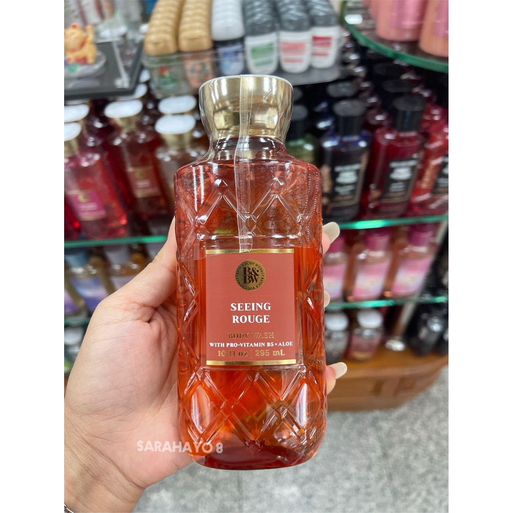 Bath & Body Works Seeing Rouge Shower Gel Body Wash 295ml. ของแท้ ...