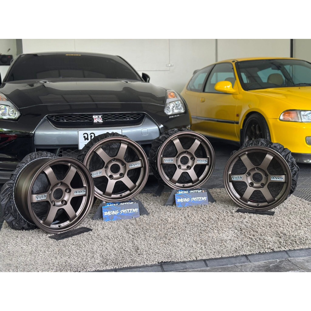 ล้อ TE37 ขอบ15” 5รู100-114 (สีพิเศษRCScode) จาก Racing Systems | Shopee ...