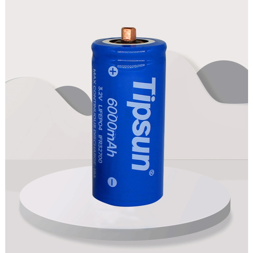 แบตเตอรี่ LiFePO4 32700 แบรนด์ Tipsun แท้ ของใหม่ มือ1 ลิเธียมฟอสเฟต 3 ...