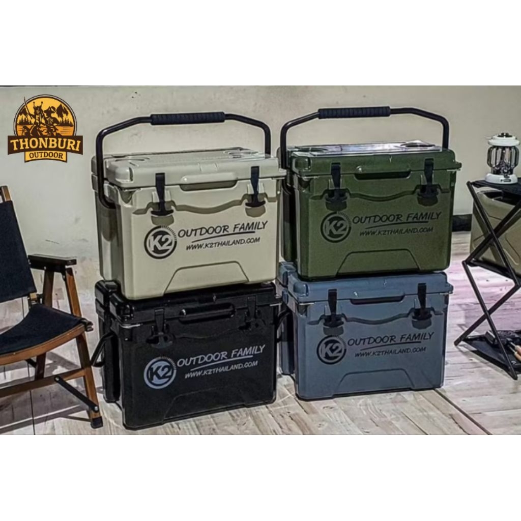 กระติก K2 Cooler Box Multifunction 22L. กระติกน้ำแข็งความจุ 22 ลิตร รับ ...