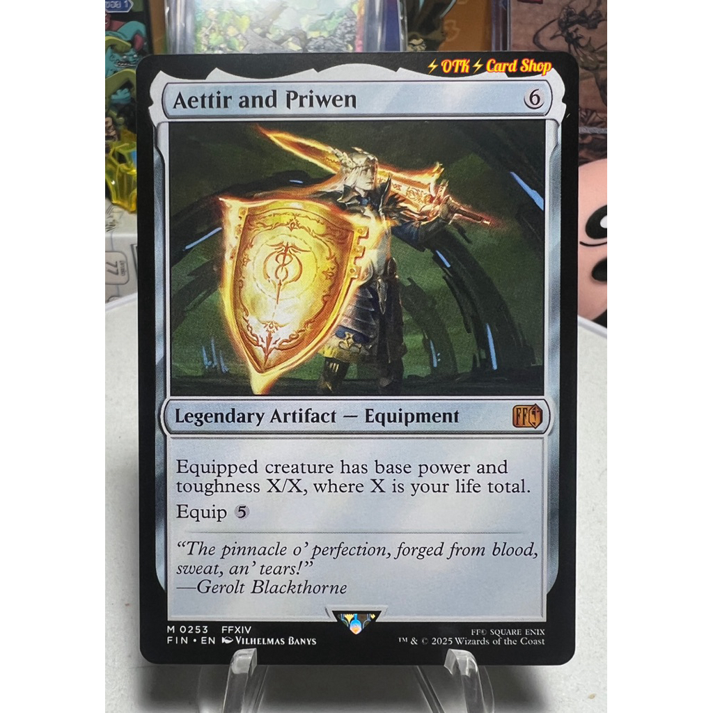 mtg final fantasy aettir and priwen Magic the Gathering: Wilds of Eldraine main image 0
