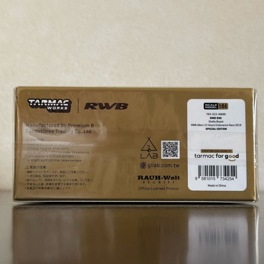 Tarmac Works 1/64 RWB 930 Stella Boost RWB idlers 12 Hours Endurance ...