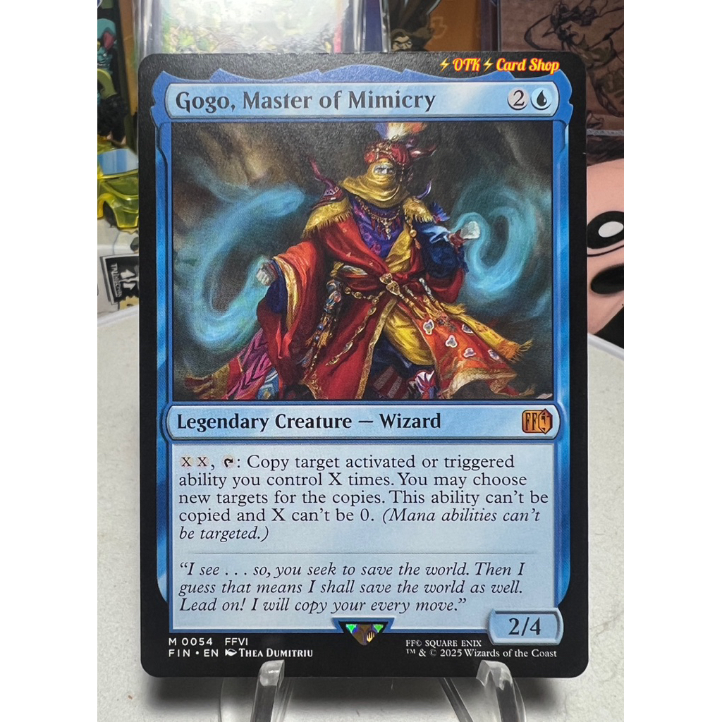 MAGIC THE GATHERING FINAL FANTASY [MTG-FF]Gogo,Master of  MimicryEnglish EditionSingle Card Rarity: [M]Mythic | Shopee  Thailand