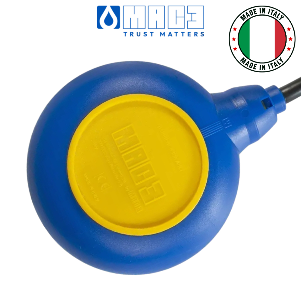 MAC3 สวิตซ์ลูกลอย FLOAT SWITCH No.MAC3 (MADE IN ITALY) | Shopee Thailand
