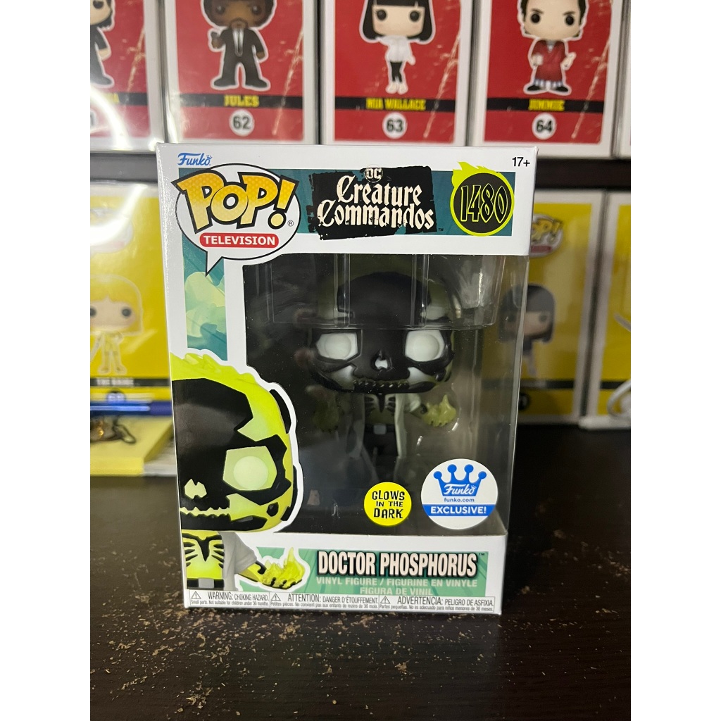 ฟิกเกอร์ Funko Pop DC #1480 Dr. Phosphorus แอนิเมชั่น Creature ...