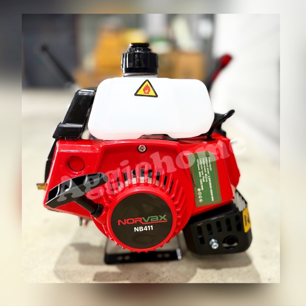 NORVAX เครื่องตัดหญ้า 2 จังหวะ (ตัวเลือก NB450 / NB411) (ข้อแข็ง) 2.2HP ...